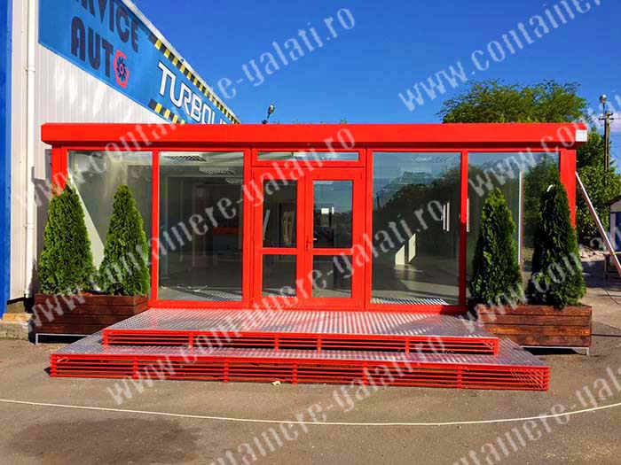 container magazin prezentare Vrancea